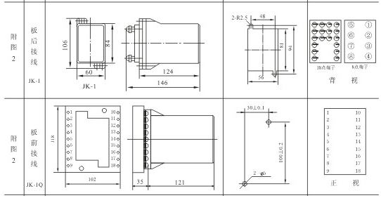 DS-24、DS-24C外形殼體及安裝尺寸圖